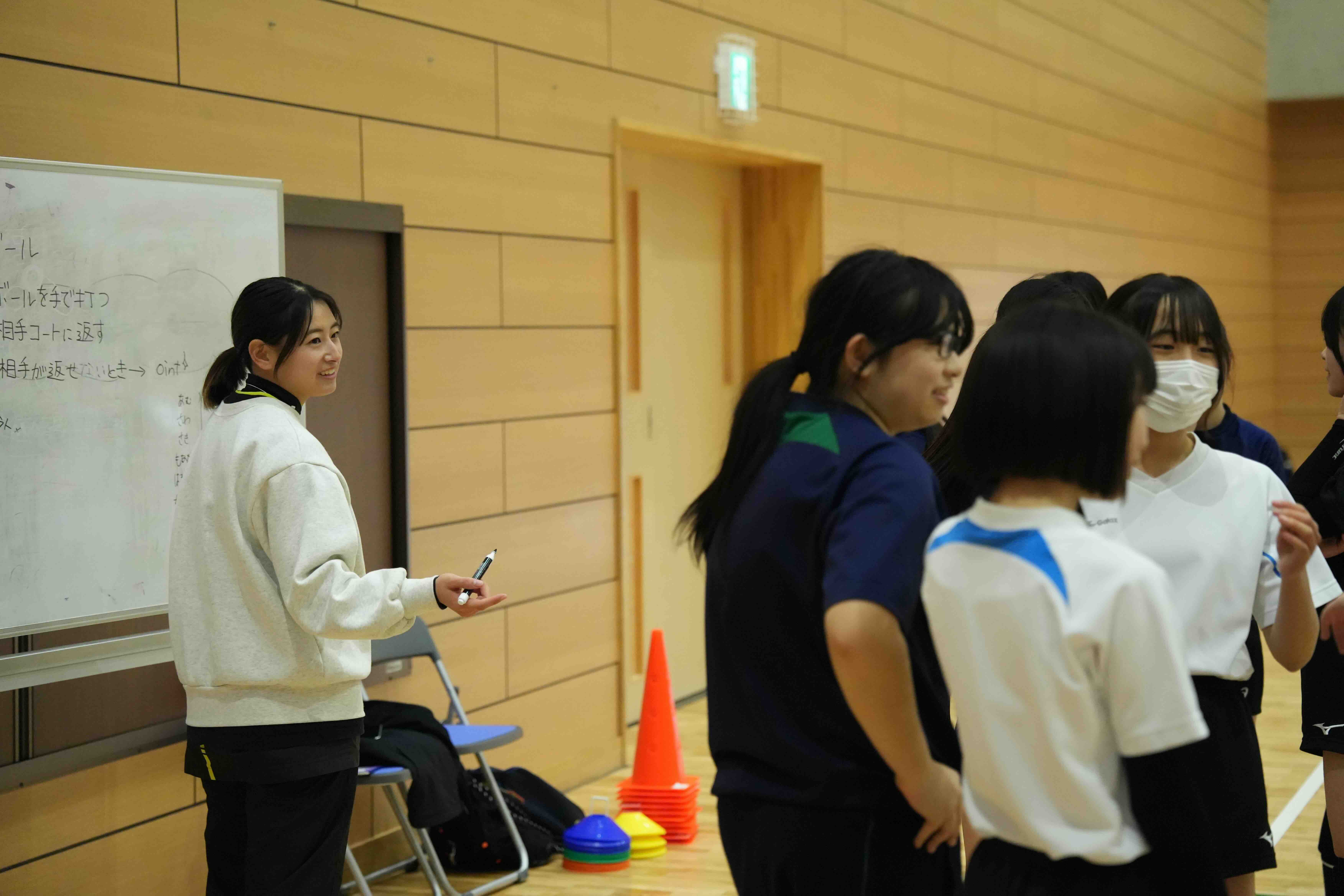 スポーツを通じた成長のサポート